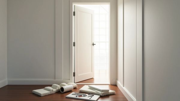 Comment installer un kit isolation pour porte d'entrée efficacement